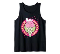 Peanuts Snoopy Ice Cream Daydreams Summer Holiday Fun Retro Tank Top