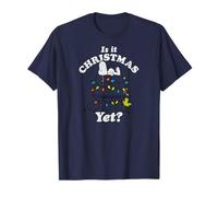 Peanuts Snoopy Is It Christmas Yet Doghouse Lights T-Shirt