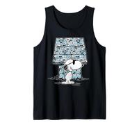 Peanuts Snoopy Joe Cool Graffiti Dog House Urban Art Street Tank Top