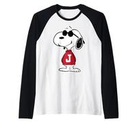 Peanuts - Snoopy Joe Cool Raglan Baseball Tee