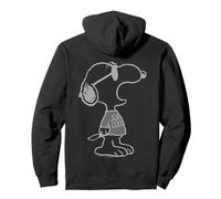 Peanuts Snoopy Joe Cool Stencil Urban Street 1990 Graffiti Pullover Hoodie