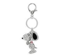 Peanuts Snoopy Keyring Pendant silver coloured Onesize