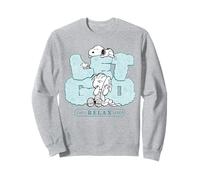 Peanuts Snoopy Linus Let Go Chill Relax Sleep Classic Dream Sweatshirt