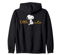 Peanuts Snoopy Little Cutie Sweet Pose Valentine Retro Love Zip Hoodie