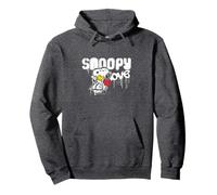 Peanuts Snoopy Love Woodstock Graffiti Retro 90s Art Street Pullover Hoodie