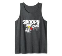 Peanuts Snoopy Love Woodstock Graffiti Retro 90s Art Street Tank Top