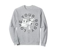 Peanuts Snoopy Love Your Body Positive Ageing Healthy Mind Sweatshirt