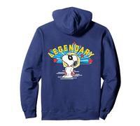 Peanuts Snoopy Masked Legendary Superhero Caped Beagle Lol Pullover Hoodie, Adult Unisex, Navy Blue, X-Large