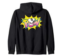 Peanuts Snoopy Masked Pow Super Hero Caped Beagle Comic Lol Zip Hoodie
