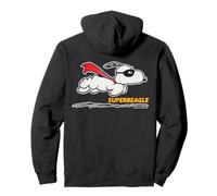 Peanuts Snoopy Masked Super Beagle Flying Caped Classic Hero Pullover Hoodie