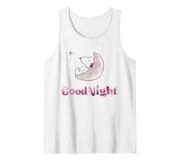 Peanuts Snoopy Moon Sleep Good Night Rest Star Classic Fun Tank Top
