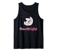 Peanuts Snoopy Moon Sleep Good Night Rest Star Fun Classic Tank Top