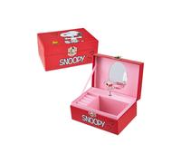 Peanuts Snoopy Musical Jewellery Box in Red Peanuts Red