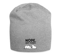 Peanuts Snoopy Nope Not Today Beanie Heather Grey
