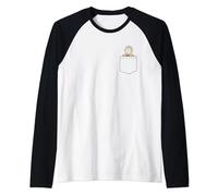 Peanuts Snoopy Pig Pen Faux Pocket Raglan Baseball Tee