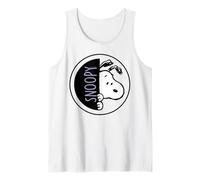 Peanuts Snoopy Sneaky Pose Big Face Fun Cartoon Classic LOL Tank Top
