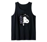 Peanuts Snoopy Sneaky Pose Big Face Fun Cartoon LOL Classic Tank Top