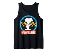 Peanuts Snoopy Speed Beagle Racing Winning Team Fun Classic Tank Top