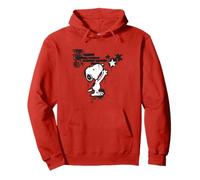 Peanuts Snoopy Star Graffiti Pullover Hoodie