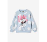 Peanuts® SNOOPY Sweatshirt with Dots, for Girls sky blue