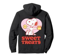 Peanuts Snoopy Sweet Treats Lazy Summer Holiday Classic Fun Pullover Hoodie