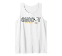 Peanuts Snoopy Take Easy Life Sleep Peace Quiet Classic Rest Tank Top