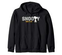 Peanuts Snoopy Take Easy Life Sleep Peace Quiet Rest Classic Zip Hoodie
