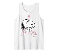 Peanuts Snoopy Valentine Crush Love BFF Friends Classic XOXO Tank Top