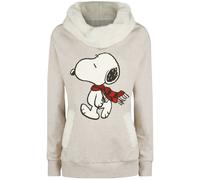Peanuts Snoopy Winter Sweatshirt mottled beige XL