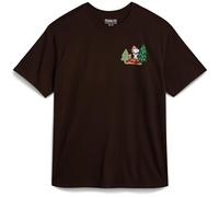 Peanuts Snoopy Womens and Mens Graphic T-Shirts - Snoopy All Over Print Crewneck Short Sleeve Unisex Tshirts for Adults, Snoopy Nutmeg, Medium