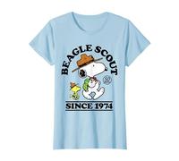 Peanuts - Snoopy Woodstock Beagle Scout 50 Years Since 1974 T-Shirt