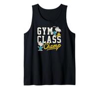 Peanuts - Snoopy & Woodstock- Gym Class Champ Tank Top