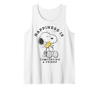 Peanuts Snoopy Woodstock Happiness Comfort Classic Friends Tank Top