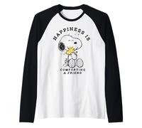 Peanuts Snoopy Woodstock Happiness Comfort Friends Classic Raglan Baseball Tee