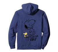 Peanuts Snoopy Woodstock Travel Friends Classic Adventure Pullover Hoodie