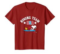 Peanuts - Snoopy Woodstock USA Rowing Team T-Shirt