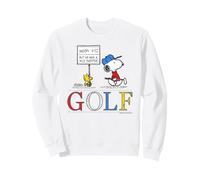 Peanuts Snoopy Woodstock Vintage Funny Joke Golf Sweater Sweatshirt