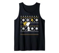Peanuts Snoopy Woodstock Xmas Christmas Fun Pattern Classic Tank Top
