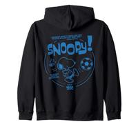 Peanuts Snoopy World Famous Star Football Champion Classic Zip Hoodie