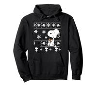Peanuts Snoopy Xmas Christmas Cookie Pattern Festive Classic Pullover Hoodie