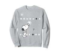 Peanuts Snoopy Xmas Christmas Stars Pattern Classic Festive Sweatshirt