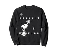 Peanuts Snoopy Xmas Christmas Stars Pattern Festive Classic Sweatshirt