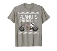 Peanuts Speed Bumps Snoopy Biker Club Racing Retro Shades T-Shirt