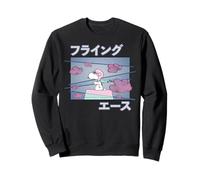 Peanuts Tokyo Snoopy Flying Ace Cute Fun Vintage Manga 90s Sweatshirt