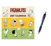 Peanuts Wall Calendar 2027 + EXCLUSIVE LIMITED EDITION PEN
