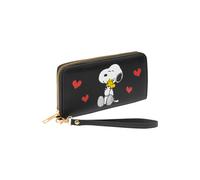 Peanuts Women's Snoopy Wallet in Black Peanuts Black One Size