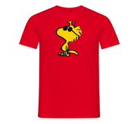 Peanuts Woodstock Cool Sunglasses Men's T-Shirt Red