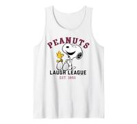 Peanuts Woodstock Laugh League College Team Classic Friends Tank Top