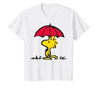 Peanuts - Woodstock Umbrella Oversized T-Shirt, Youth, White, 3T