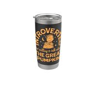 Peanuts Worldwide - Peanuts - Introverted Great Pumpkin Stainless Steel Insulated Tumbler